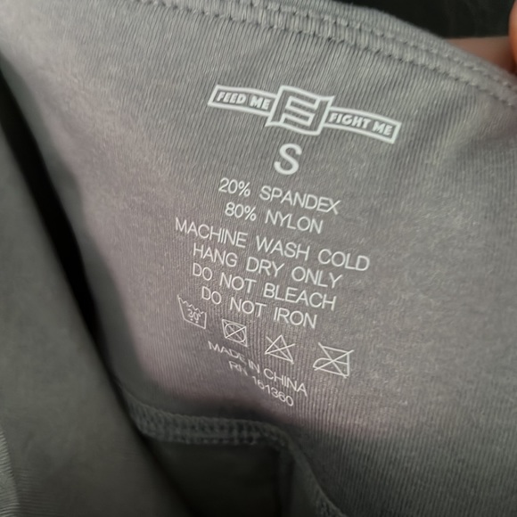 FmFM grey f3 leggings small - Picture 4 of 4